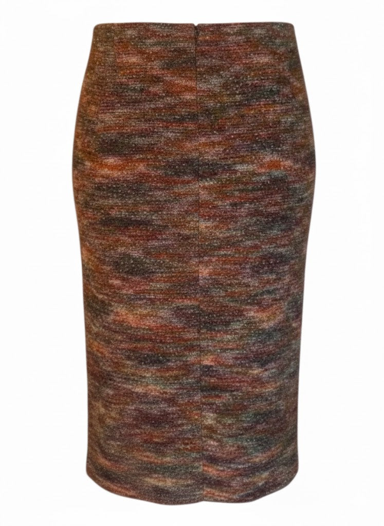 Vintage Missoni Mohair Wool Midi Skirt | High Waist Pencil Skirt