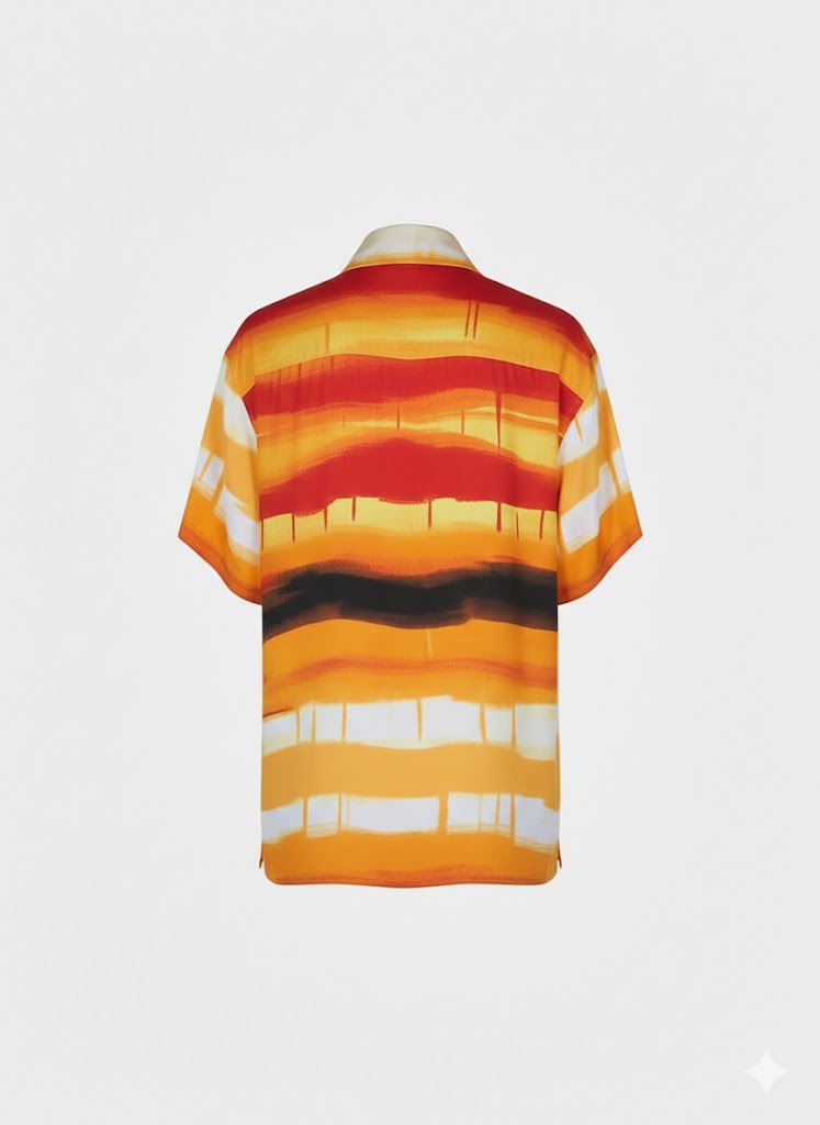 Vintage Moschino Shirt | Italian Designer Shirt | Unisex Oversized Men’s Shirt | Made in Italy | Size M–L
