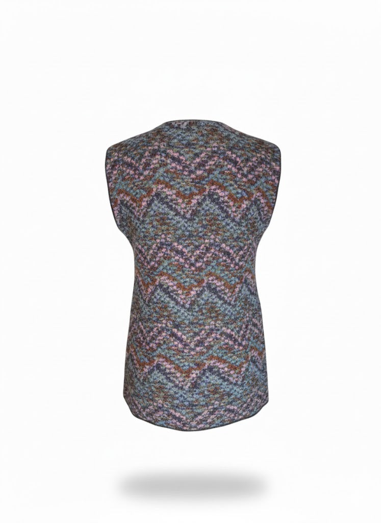 Vintage Missoni waistcoat from 90s
