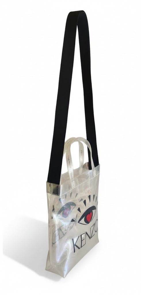 Kenzo Paris transparent crossbody bag