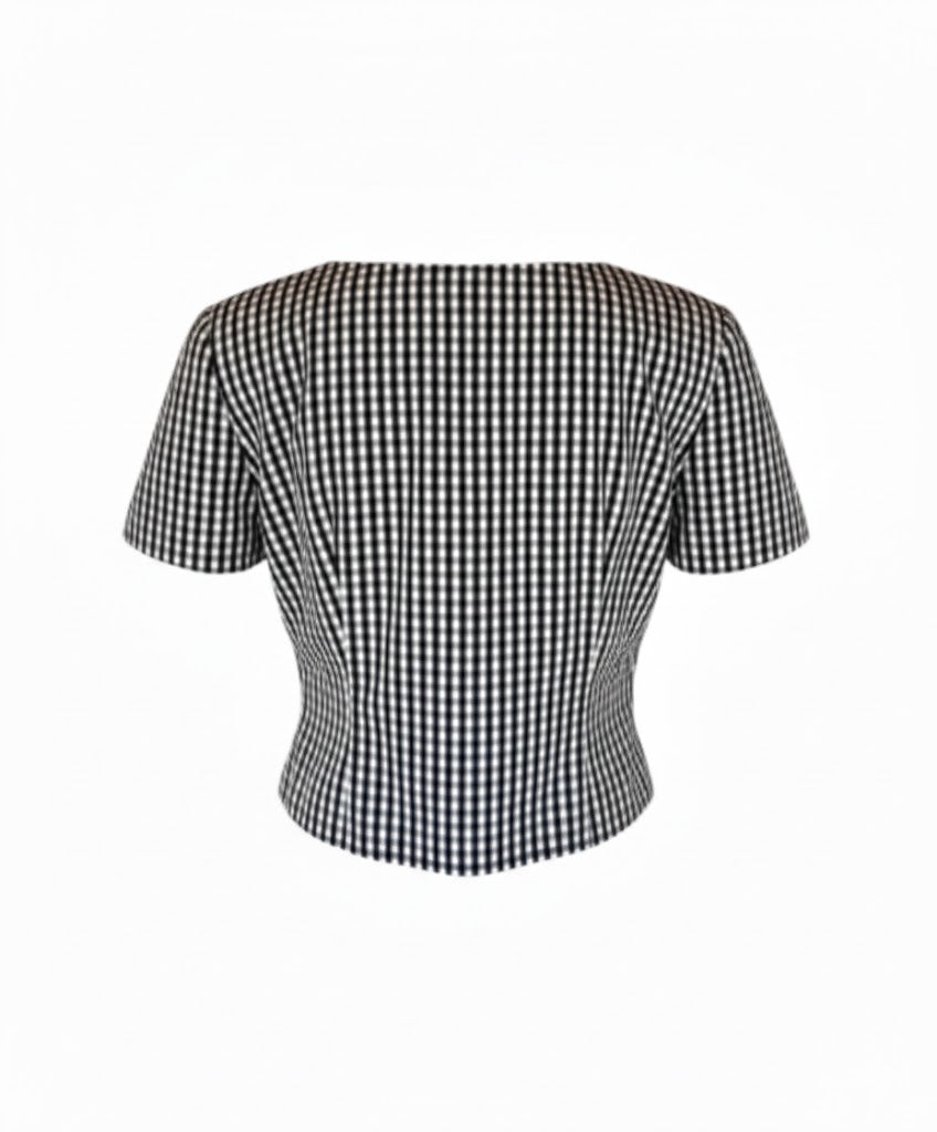 Blouse by Italian brand Versace, made in the 1990s.