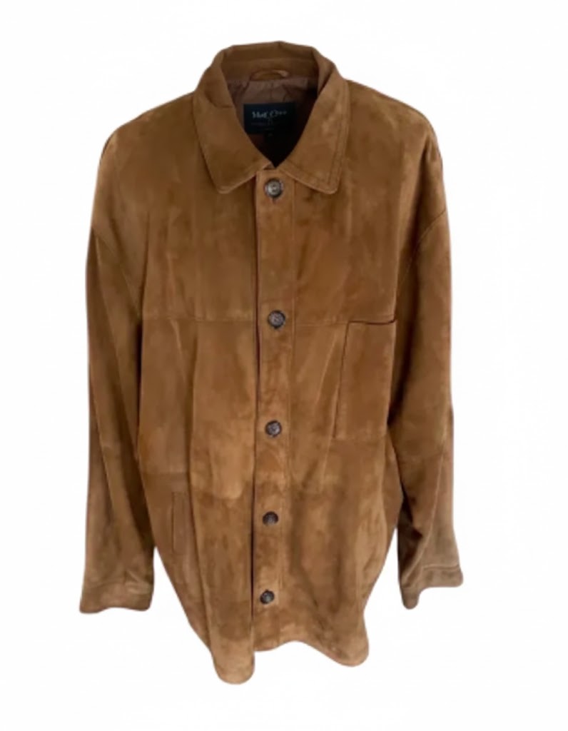 Vintage Italian leather coat