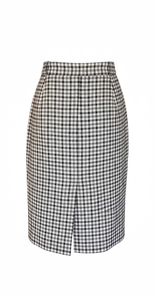 Burberry vintage midi skirt