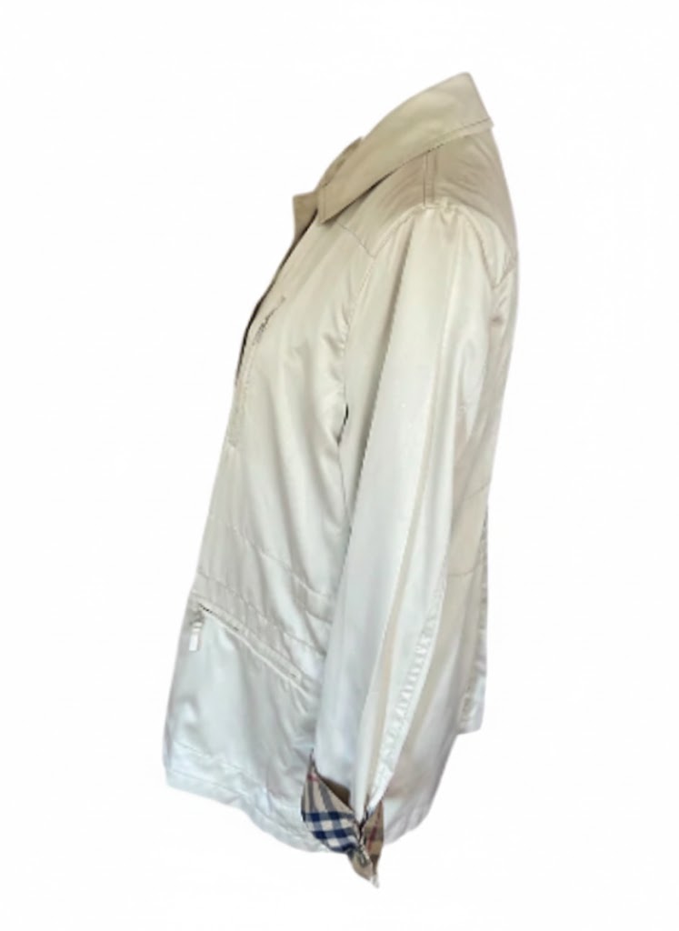 Vintage Burberry jacket — timeless British elegance