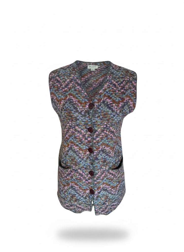Vintage Missoni waistcoat from 90s